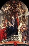 LIPPI, Filippino Signoria Altarpiece (Pala degli Otto) sg oil painting picture wholesale
